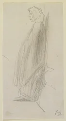 Croquis de profil d